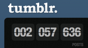 Tumblr nie zwalnia - ma już miliard postów 3