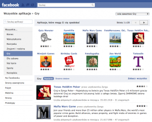 Facebook rozwija dział gier społecznościowych 3