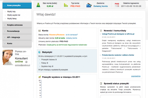 Postivo.pl - pocztą z komputera 3
