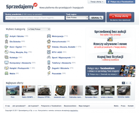 Sprzedajemy.pl - nieaukcyjna platforma ogłoszeniowa 4