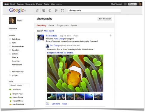 Serwis Google+ otwarty dla wszystkich (i wiele innych nowości) 5
