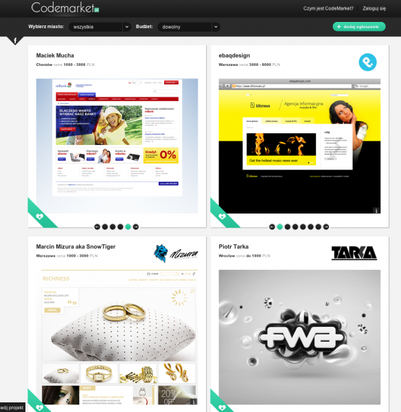 Codemarket.pl – platforma dla grafików 3