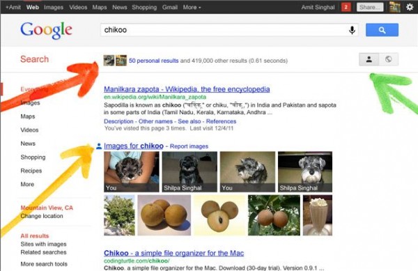 Google jeszcze bardziej spersonalizowane 3