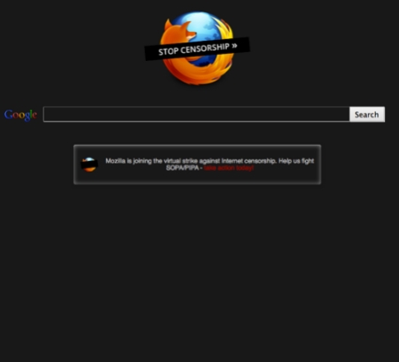 Giganci wygaszają strony w odpowiedzi na ustawę SOPA 6