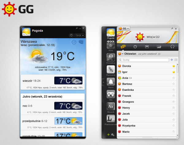 Nowe GG z zewnętrznymi aplikacjami 5