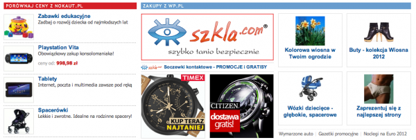 Nokaut.pl już na stronie głównej WP.PL 3