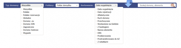 Nowy panel do zarządzania domenami w AZ.pl 4