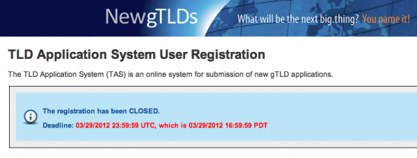 Nowe domeny: koniec rejestracji 3