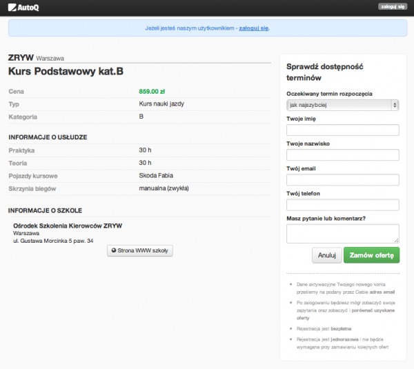 AutoQ.pl – znajdź (i prowadź) najlepszą autoszkołę 4