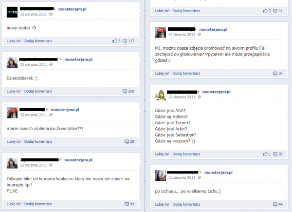 Studium przypadku – społecznościowe oblicze imprezy Monster Jam 3