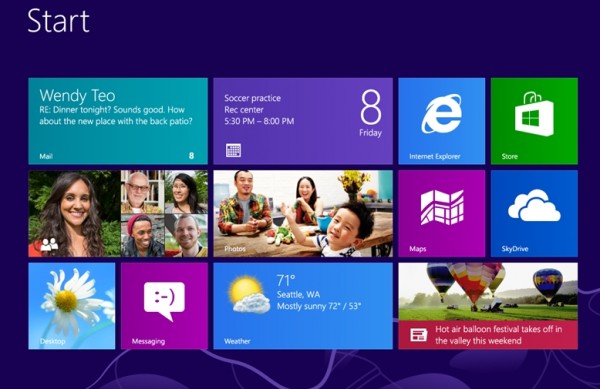 Kroki milowe dla Windows 8 3