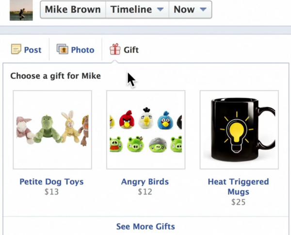 Facebook pozwala dawać pluszowe misie (i inne prezenty) 3