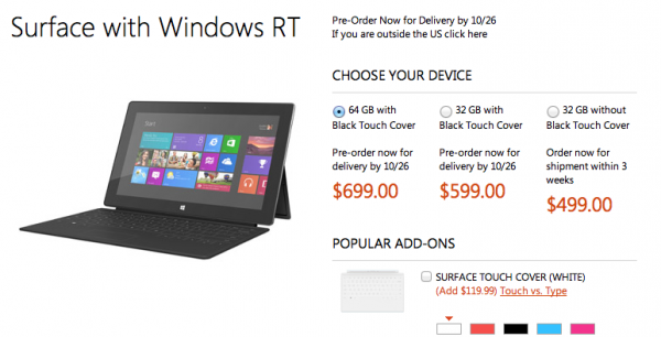 Microsoft podał ceny Surface [wideo] 3