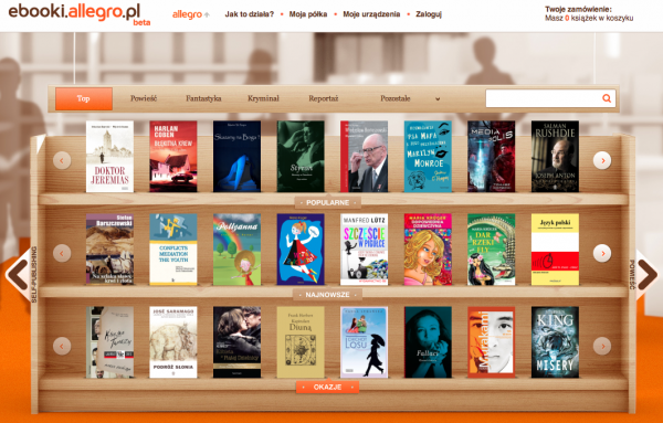 Grupa Allegro sprzedaje e-booki 3