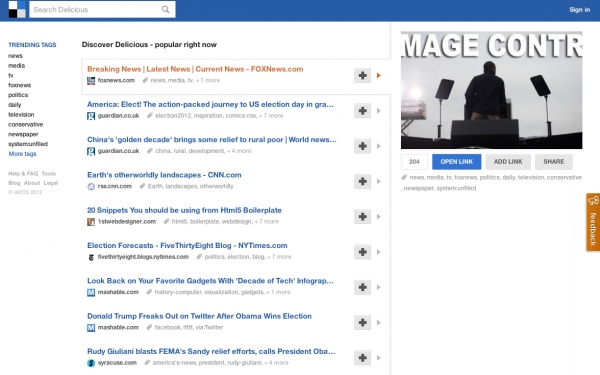 Delicious na nowo, choć z nawiązaniem do korzeni 3