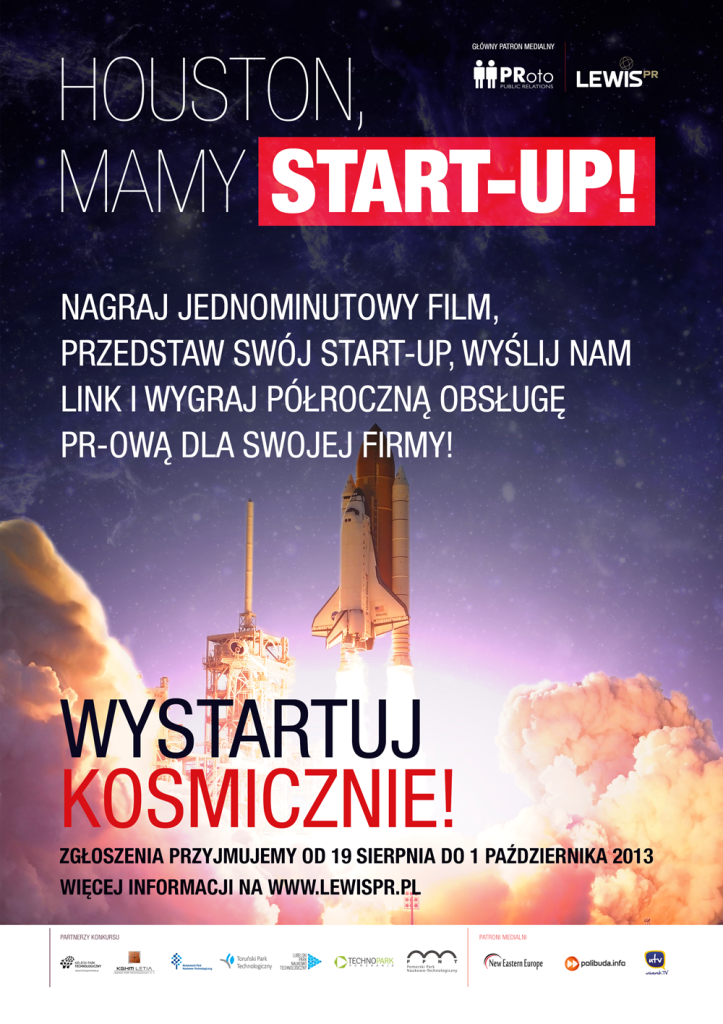 Houston, mamy start-up [plakat]