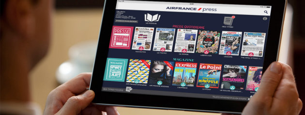 Lecisz z Air France? Przewoźnik zapewni mobilną prasę Air France Press