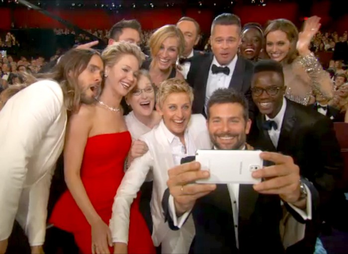 oscar selfie