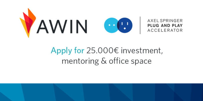 Awin partnerem Axel Springer Plug and Play Accelerator 3