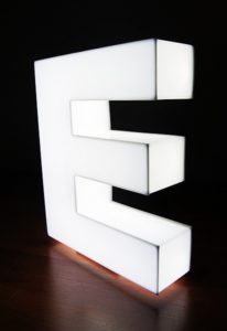 Nadal efektywna - reklama za pomocą liter 3D 3