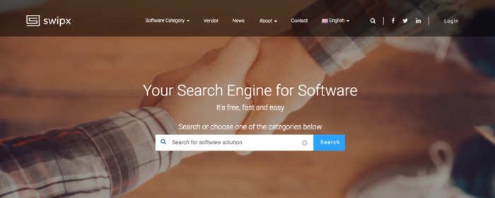 swipx: nasza platforma łączy producentów oprogramowania z firmami szukającymi rozwiązań 3