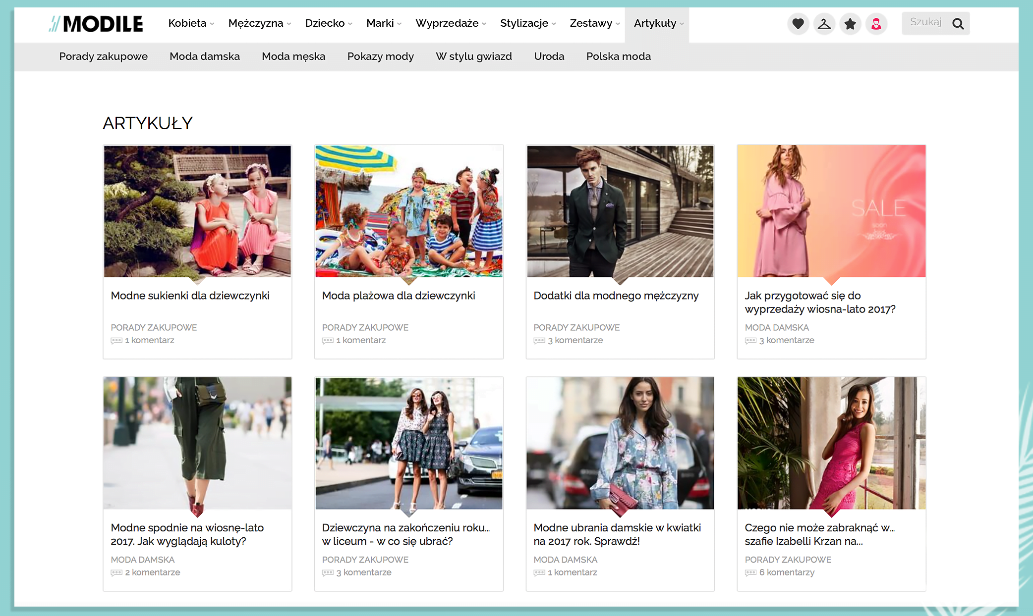 MODILE.PL: nowy modowy agregator e-commerce 5