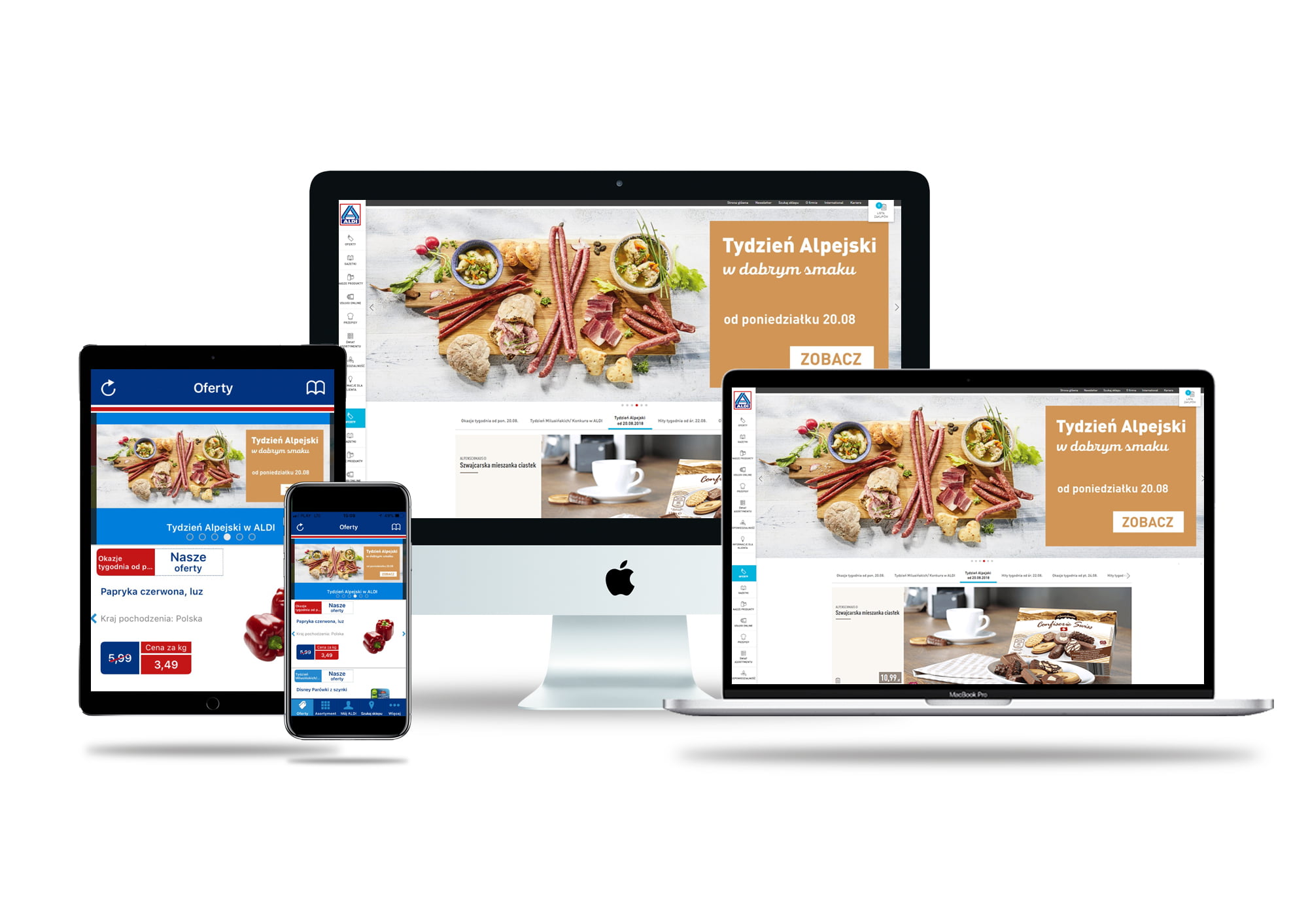 ALDI ma nową stronę internetową 3