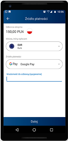 Google Pay: nowość w ofercie portalu Cinkciarz.pl 3