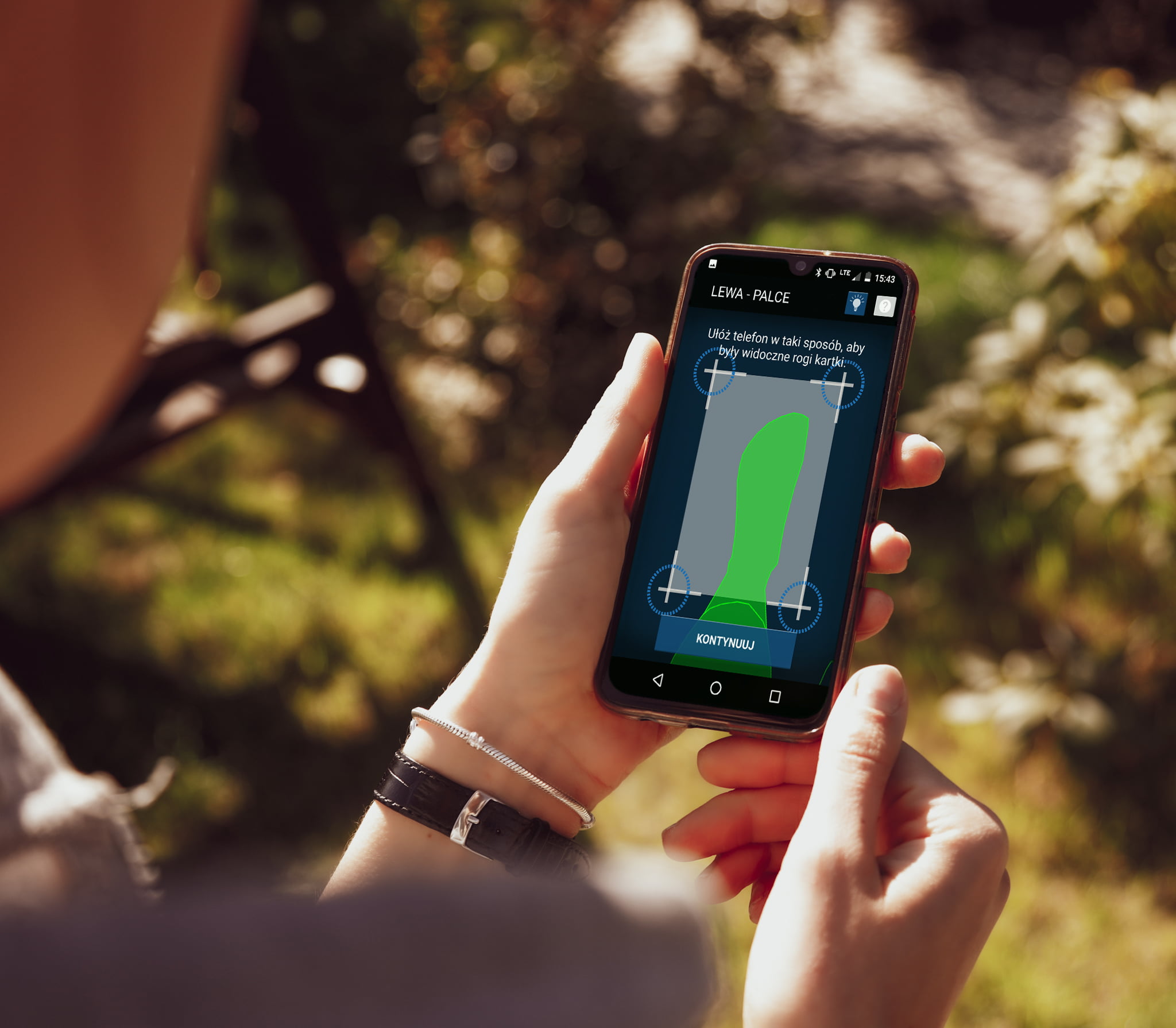 eobuwie.pl skanuje stopy mobilnie 3