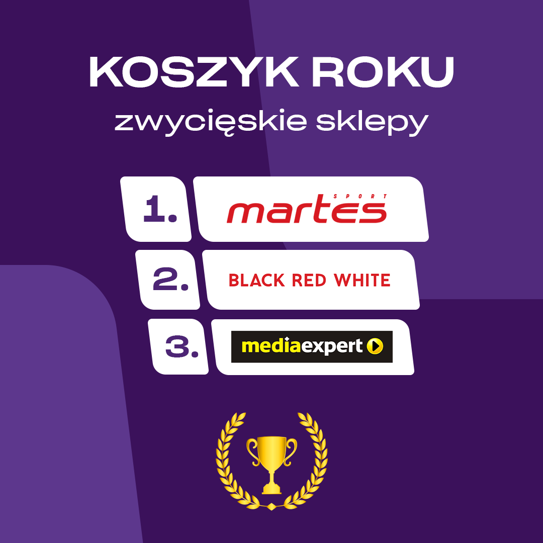Najbardziej przyjazne sklepy w Polsce - wyniki raportu Koszyk Roku 2022 Najbardziej przyjazne sklepy w Polsce - wyniki raportu Koszyk Roku 2022 1