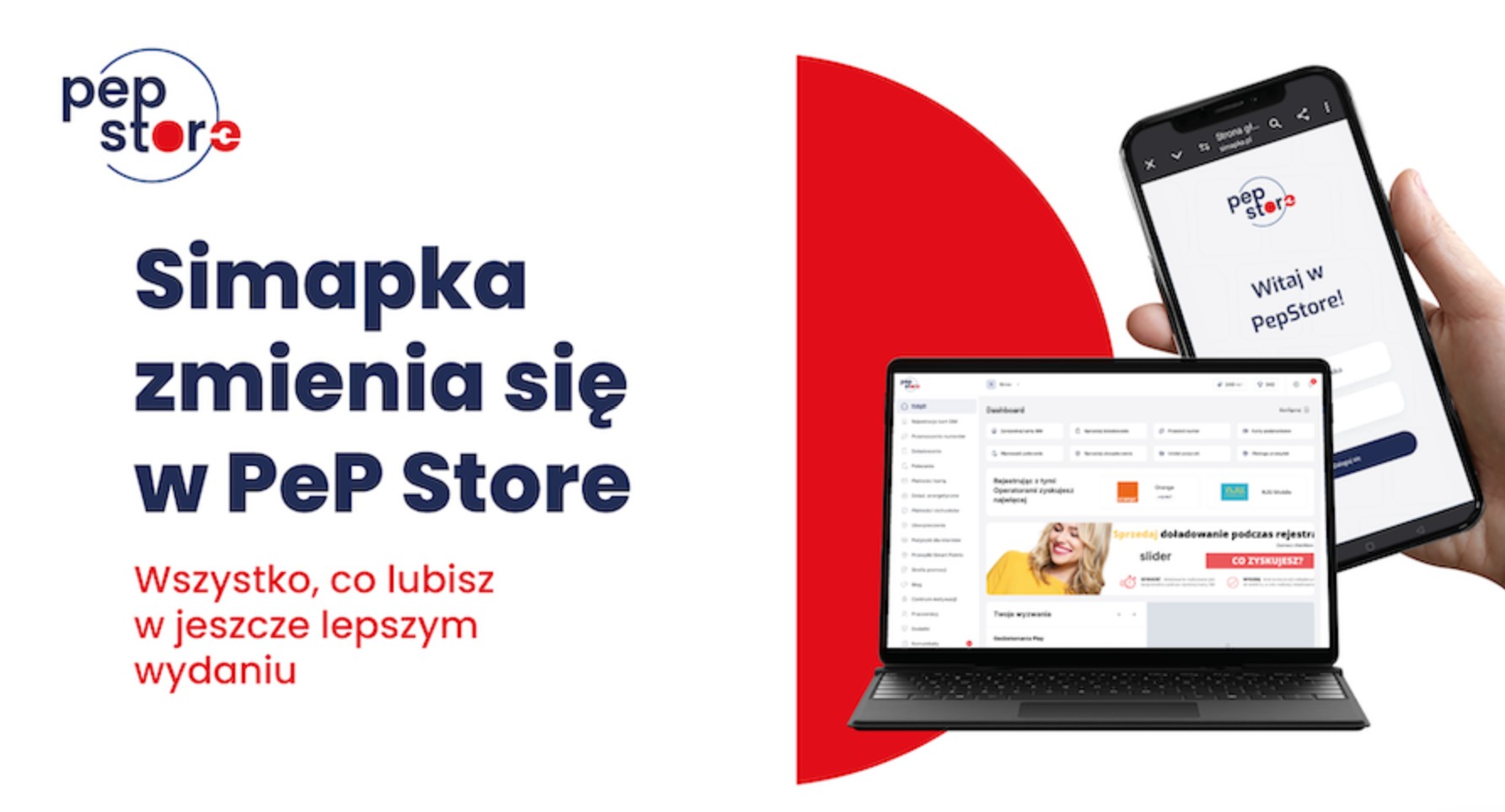 PeP Store z 30% udziałem w rynku. Rebranding Simapki PeP Store z 30% udziałem w rynku. Rebranding Simapki 3