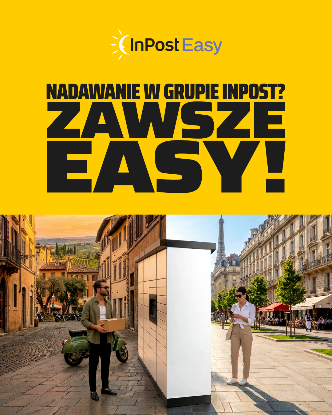 InPost Easy: Przesyłki międzynarodowe bez logowania w 8 krajach UE 3