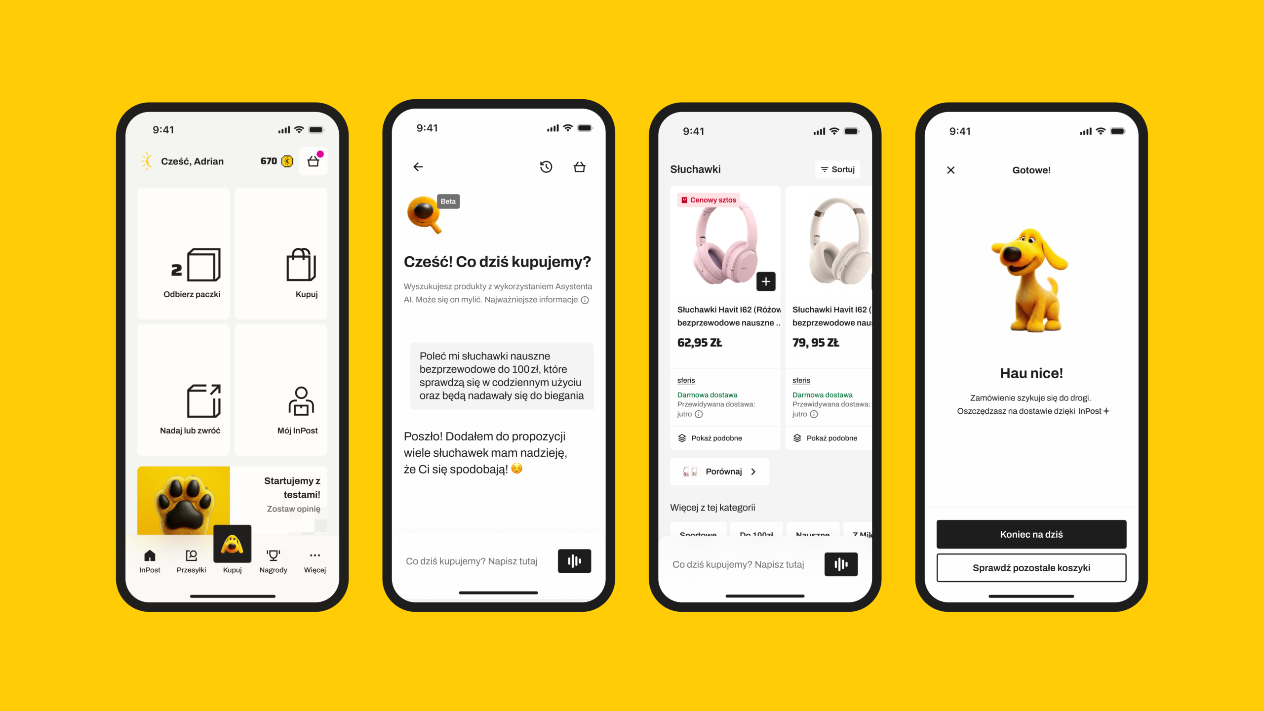 InPost testuje Asystenta zakupowego AI w aplikacji mobilnej 3