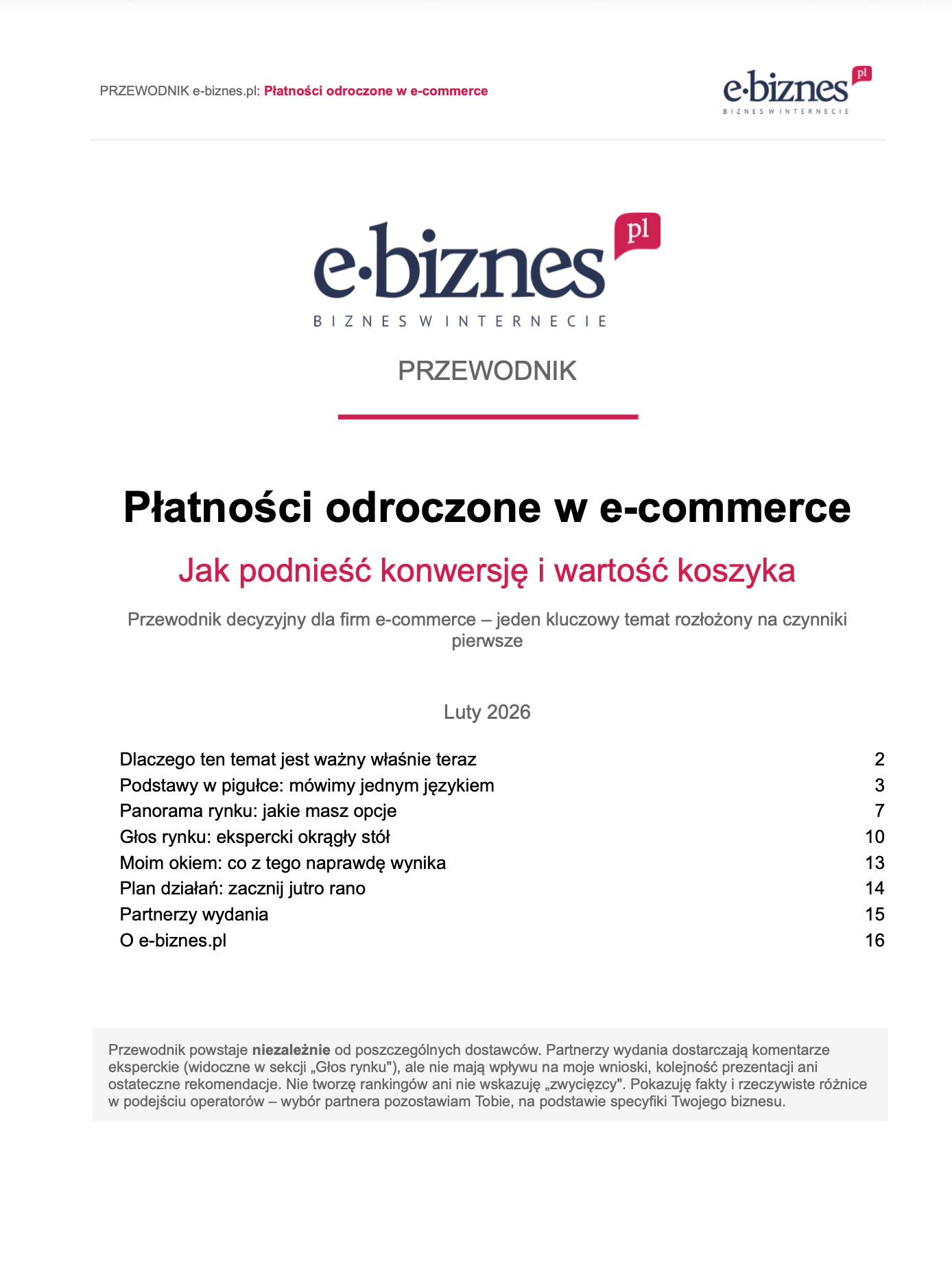 Płatności odroczone w e-commerce – przewodnik decyzyjny 1