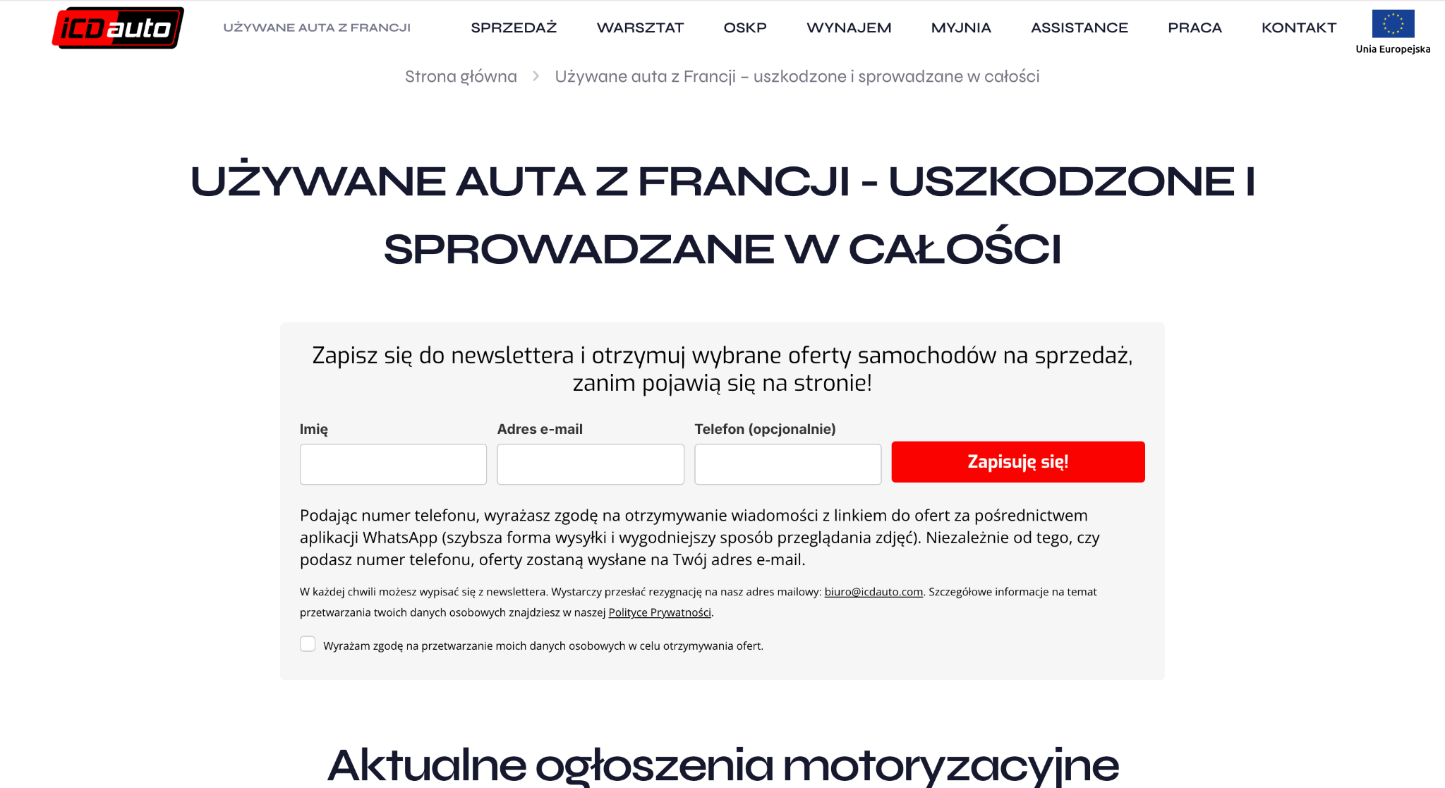 Gdzie kupić samochody na aukcji najlepsze platformy B2B w Europie 6